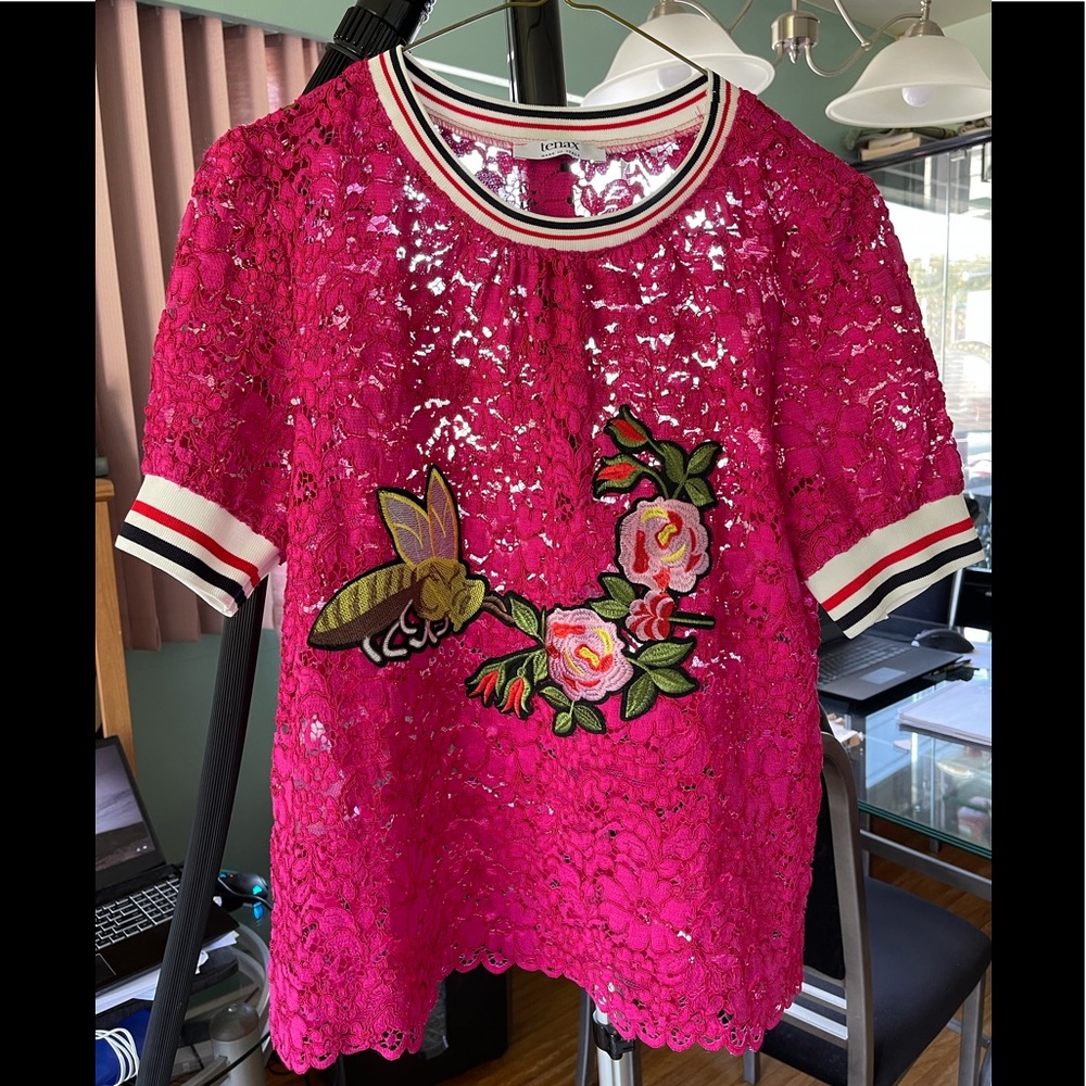 Tenax lace top **Made in Italy**